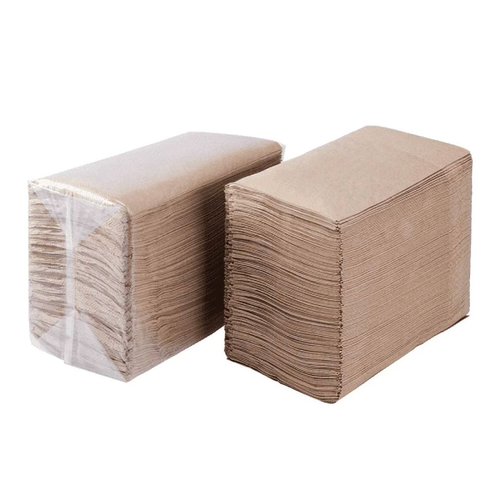 Royalty Earth 1/8 Fold Kraft Dinner Napkin, 2-Ply, 20/150 (3000/cs)