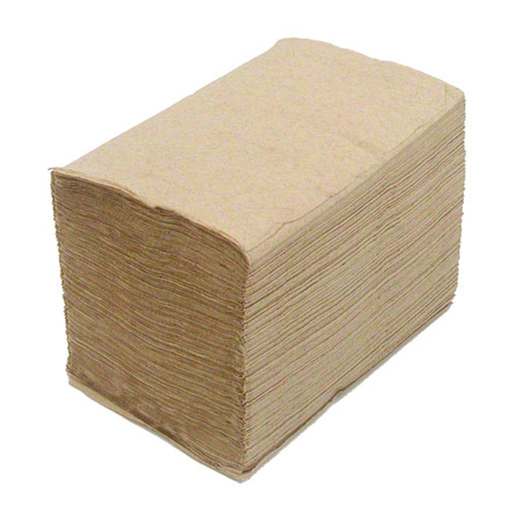 Royalty Kraft Interfold Napkin, 2-Ply, 1/2 Fold, 12/500 (6000/cs)