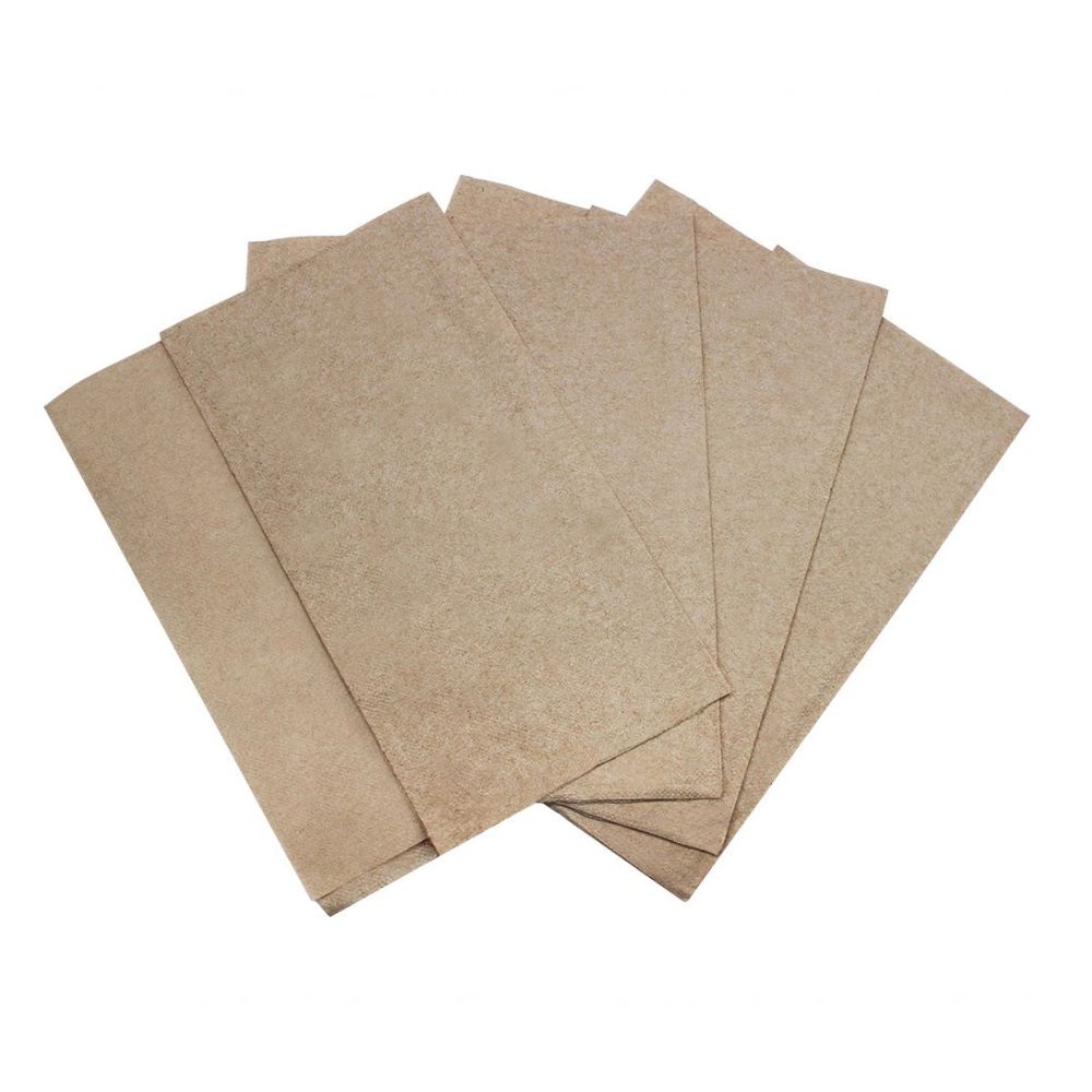 Royalty Earth Kraft Off Fold Napkin, 1-Ply, 24/250 (6000/cs)