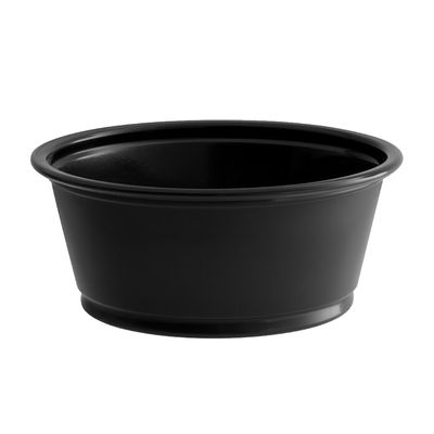 Royalty 3.25oz Black Portion Cup