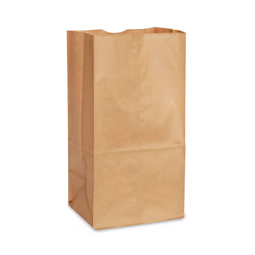 Royalty Earth #8 Kraft, SOS Paper Bag