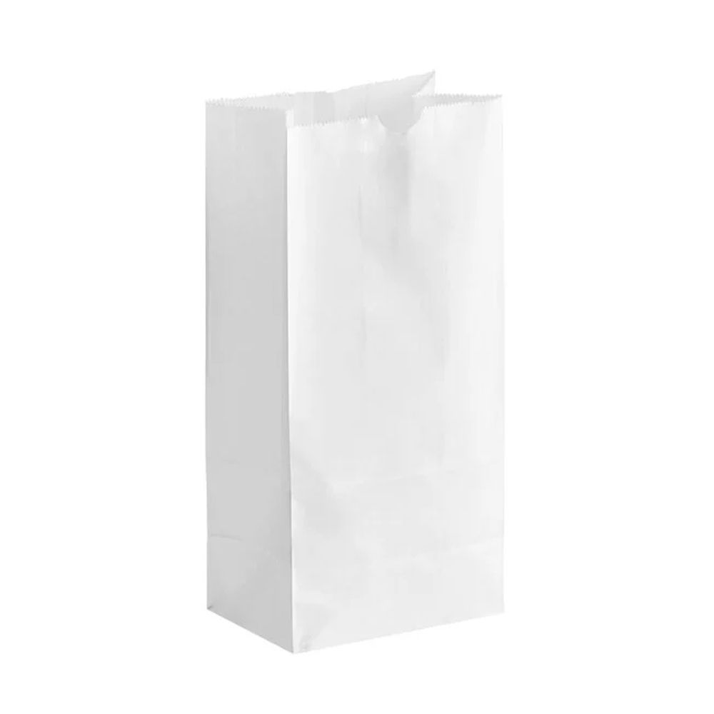 Royalty Eco Premium #8 White SOS Paper Bag