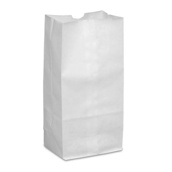 Royalty Eco Premium #4 White, SOS Paper Bag, 500/cs