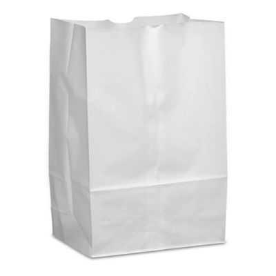 Royalty Eco Premium #12 White SOS Paper Bag, 500/CS