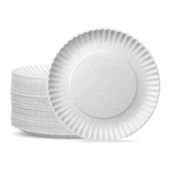 Royalty Earth 9in Lightweight Uncoated Paper Plates
