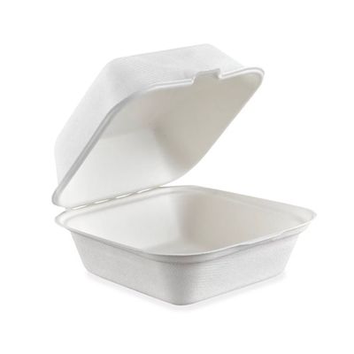 Bagasse Hinged Containers