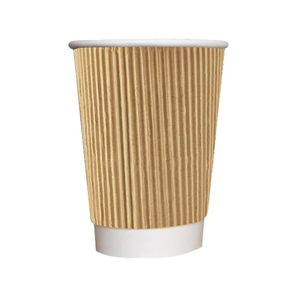 Royalty Eco Premium 12oz Ripple Wall Paper Hot Cup